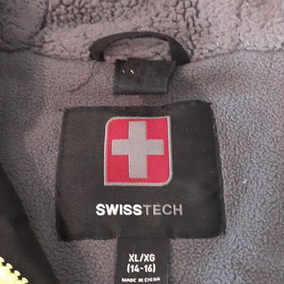 Swiss Tech unisex coat size YXL (14/16). - Picture 7 of 8
